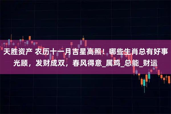 天胜资产 农历十一月吉星高照！哪些生肖总有好事光顾，发财成双，春风得意_属鸡_总能_财运