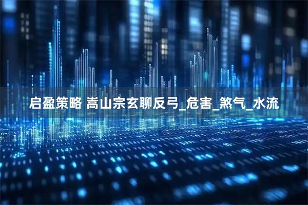 启盈策略 嵩山宗玄聊反弓_危害_煞气_水流